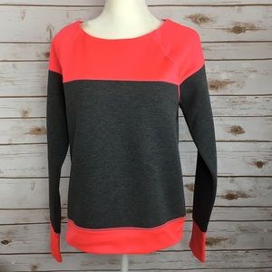 Athleta Fuse Color Block Sweatshirt Thumb Holes